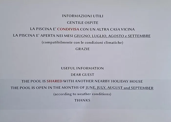 Vakantiehuis La Bicocca